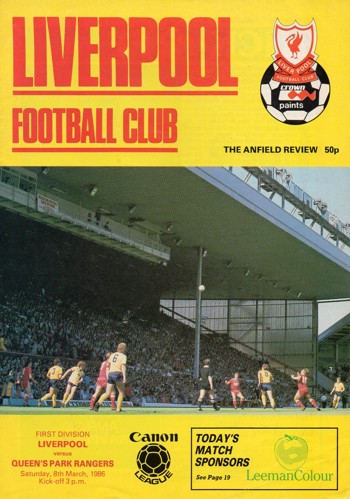 Match programme